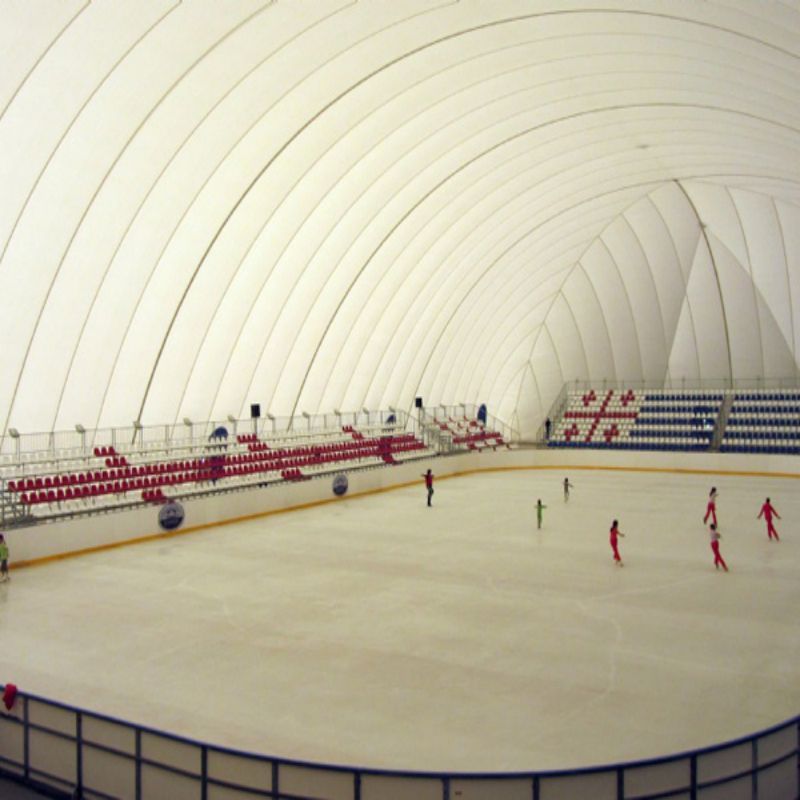 Cutting-Edge Dome For Hockey And Ice Skating With All-Season Capability