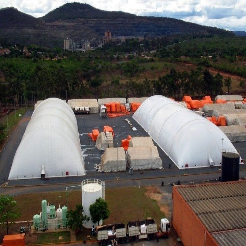Versatile Inflatable Structures For Warehouse Spaces