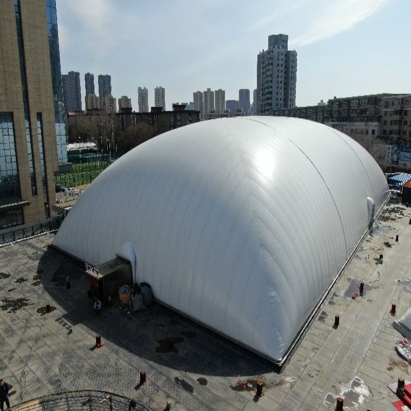 All-Weather Capability Inflatable Event Dome Structures