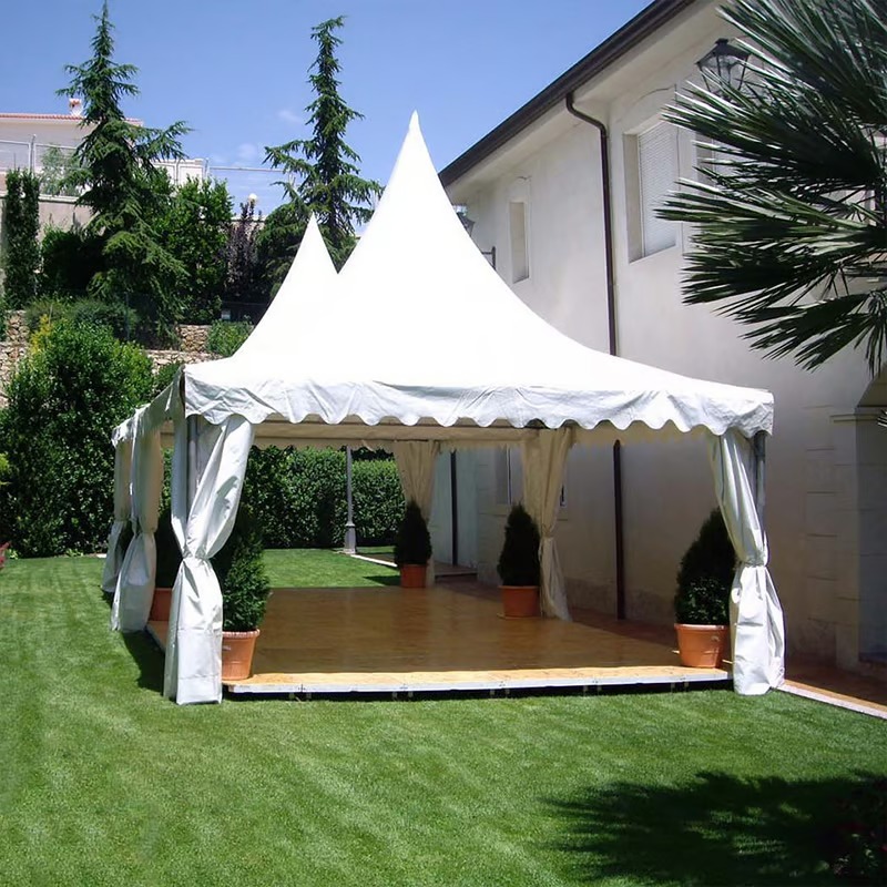 china aluminium pagoda tent suppliers